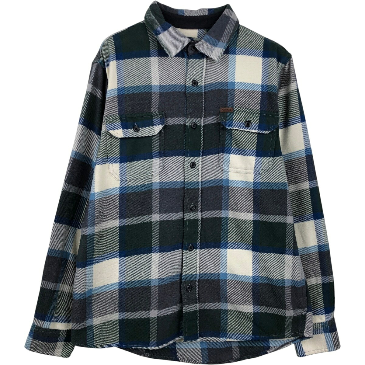 ORVIS 長袖 ヘビーネルチェックシャツ
