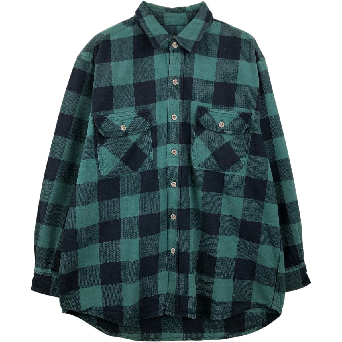 FIELD&STREAM/フィールドアンドストリーム 長袖 ヘビーネルチェックシャツ