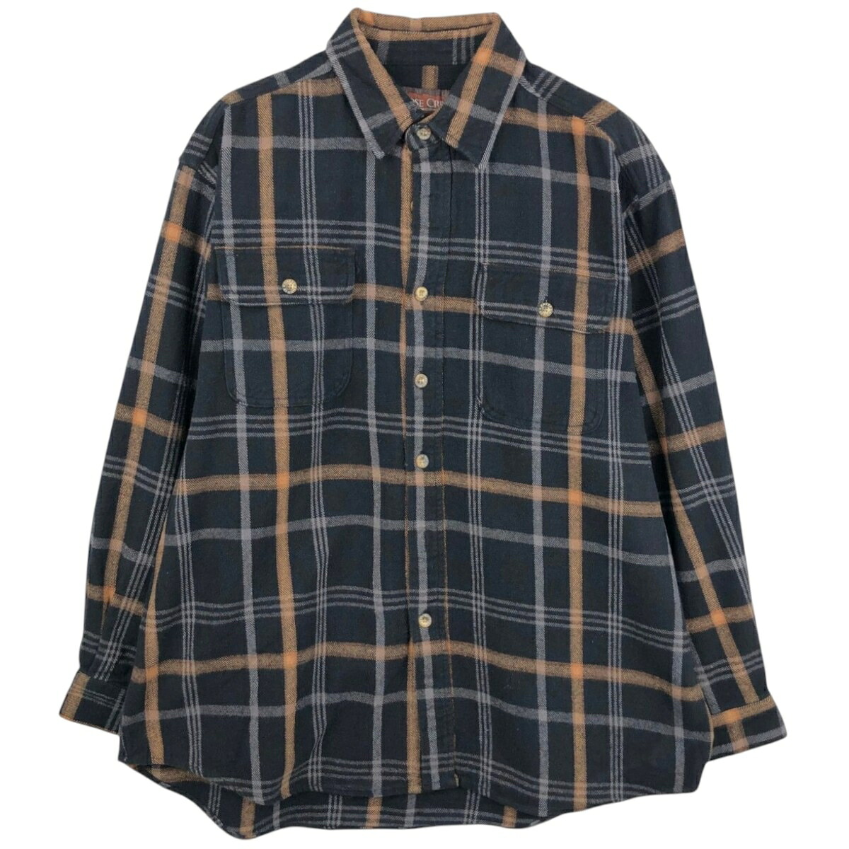 MOOSE CREEK 長袖 ヘビーネルチェックシャツ