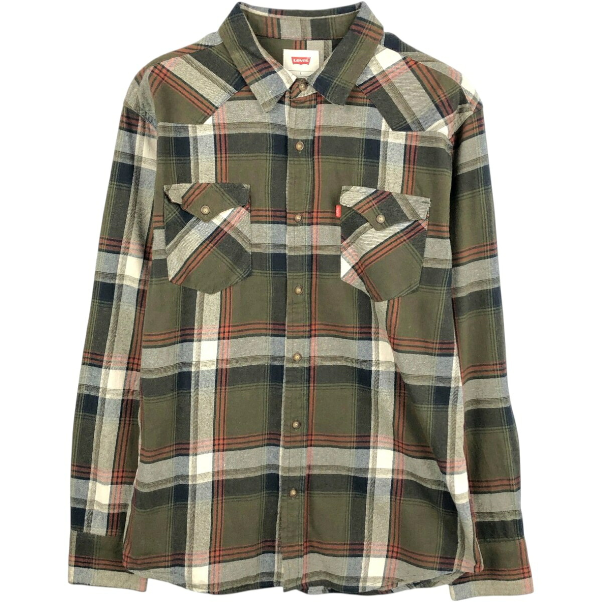 Levi's/リーバイス 長袖 ウエスタンネルチェックシャツ