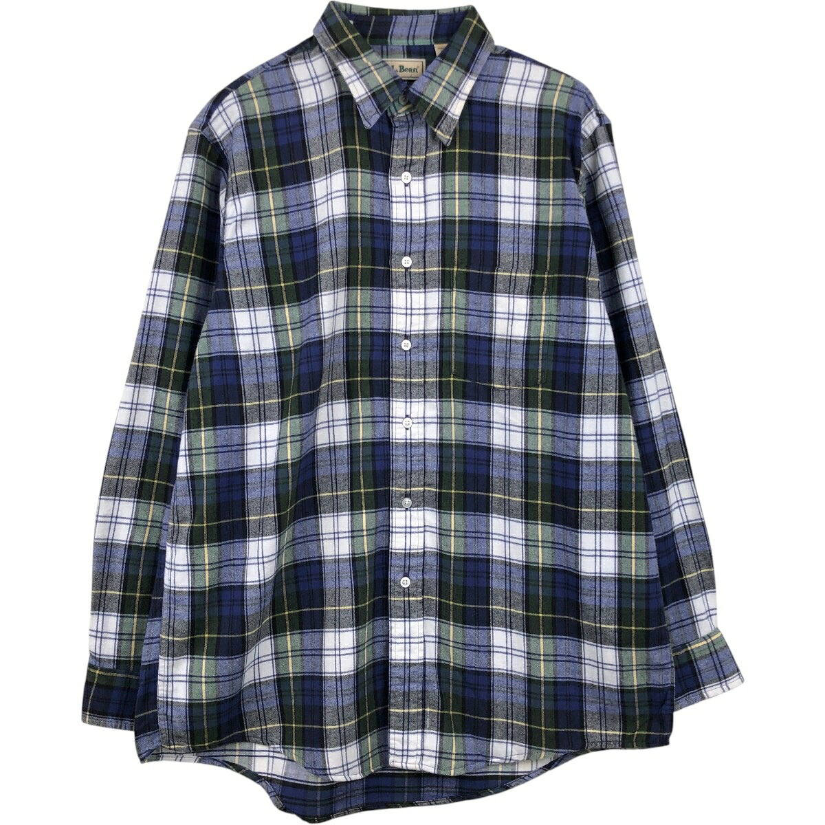L.L.Bean/エルエルビーン 長袖 ライトネルチェックシャツ