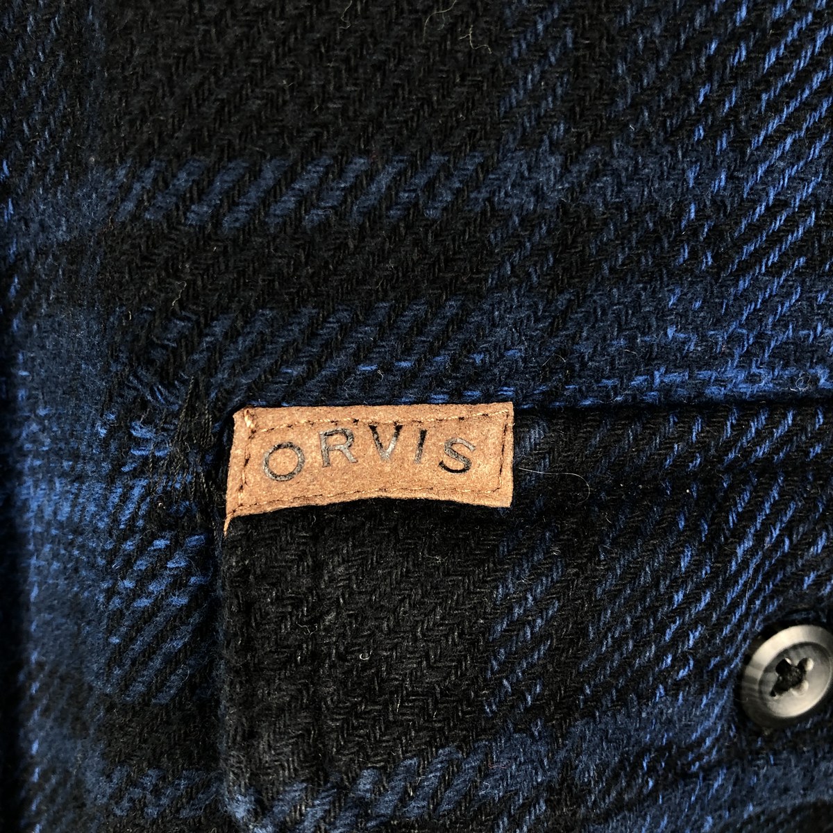 古着 ORVIS オンブレチェック 長袖 ヘビーネルチェックシャツ メンズL相当 /eaa666106 【中古】 【260822】