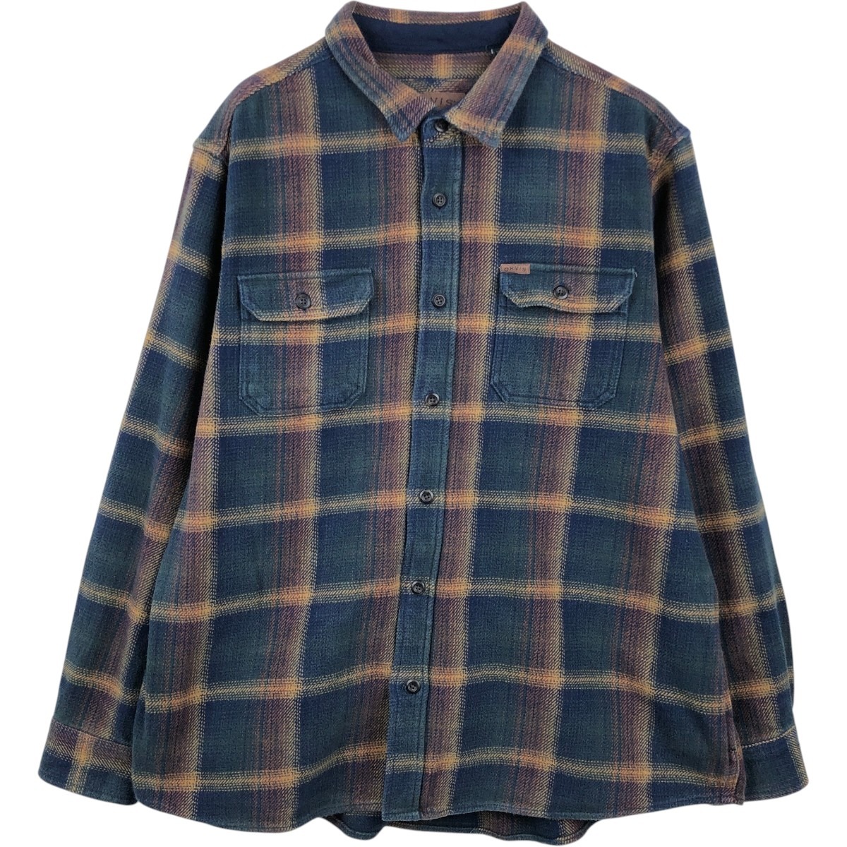 ORVIS 長袖 ヘビーネルチェックシャツ