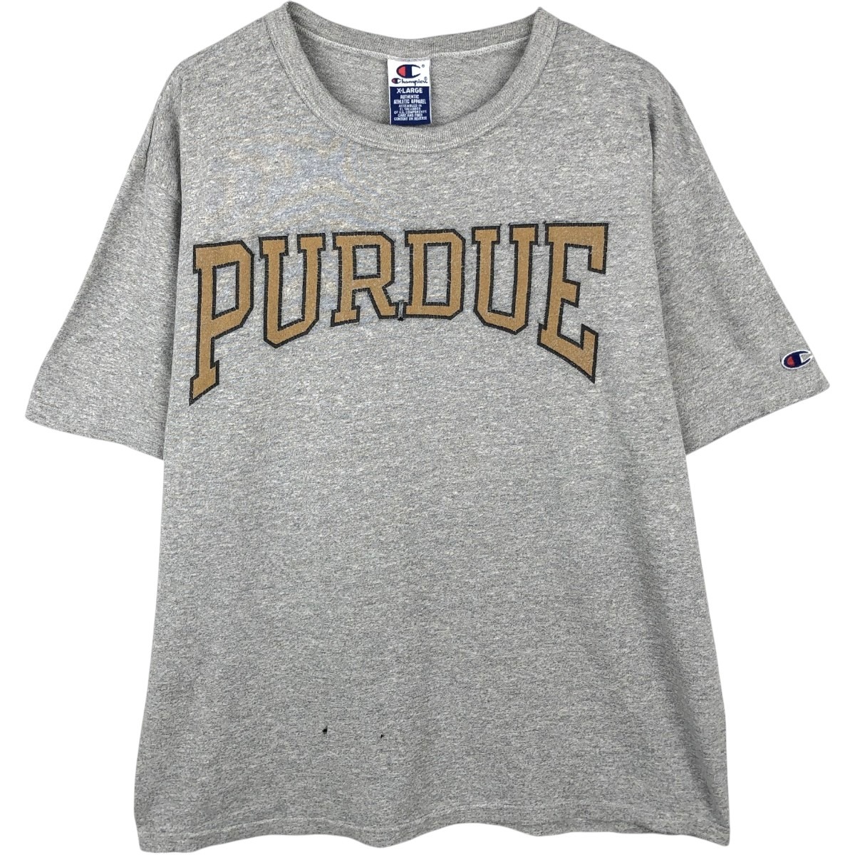Champion/チャンピオン AUTHENTIC ATHLETIC APPAREL PURDUE パデュー大学 カレッジTシャツ