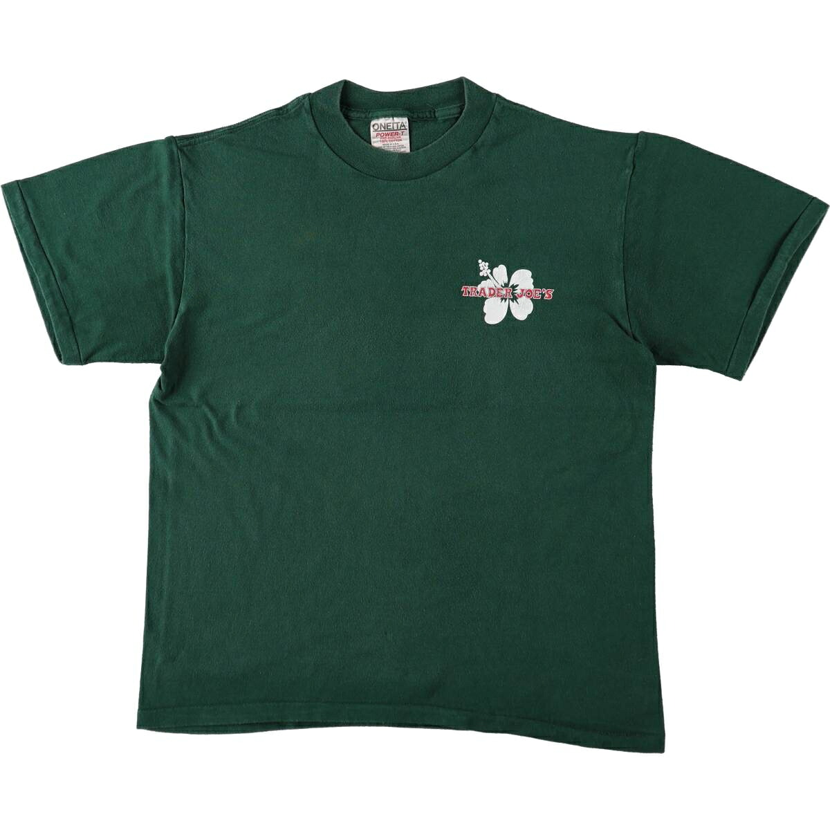 ONEITA/オニータ TRADER JOE’S トレーダージョーズ アドバタイジングTシャツ