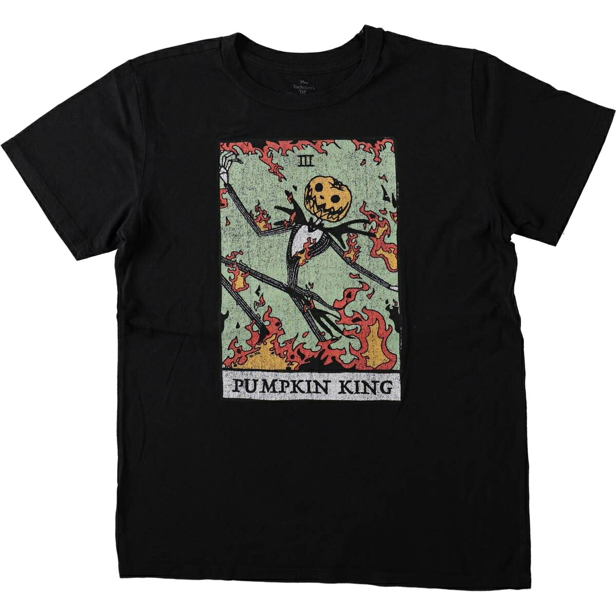 THE NIGHTMARE BEFORE CHRISTMAS ナイトメアー ビフォア クリスマス キャラクタープリントTシャツ