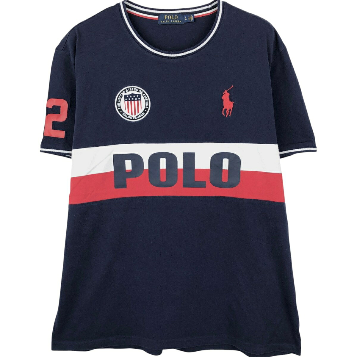 Ralph Lauren/ラルフローレン POLO RALPH LAUREN 半袖 ロゴTシャツ