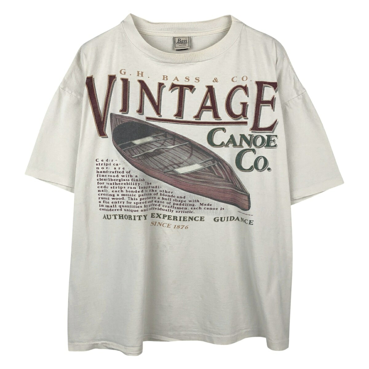 G.H.Bass/ジーエイチバス 半袖 プリントTシャツ