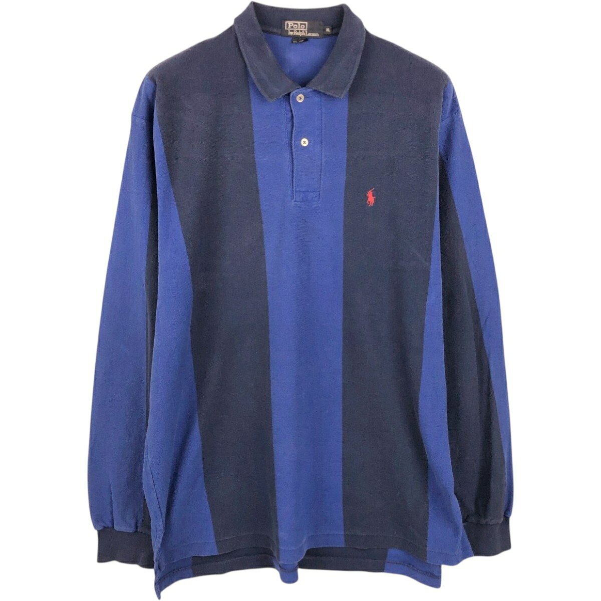 Ralph Lauren/ラルフローレン POLO by Ralph Lauren 長袖 ストライプ ポロシャツ