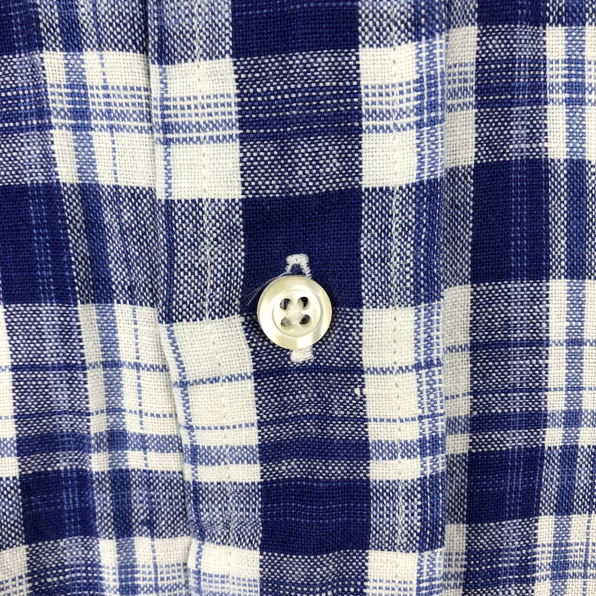 古着 ブルックスブラザーズ Brooks Brothers Est.1818 SPORT SHIRT 長袖 リネン×コットン ボタンダウンシャツ メンズL相当 /eaa668015 【中古】 【260829】