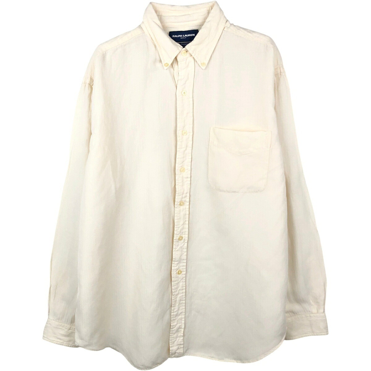 Ralph Lauren/ラルフローレン RALPH LAUREN GOLF TILDEN 長袖 リネン ボタンダウンシャツ