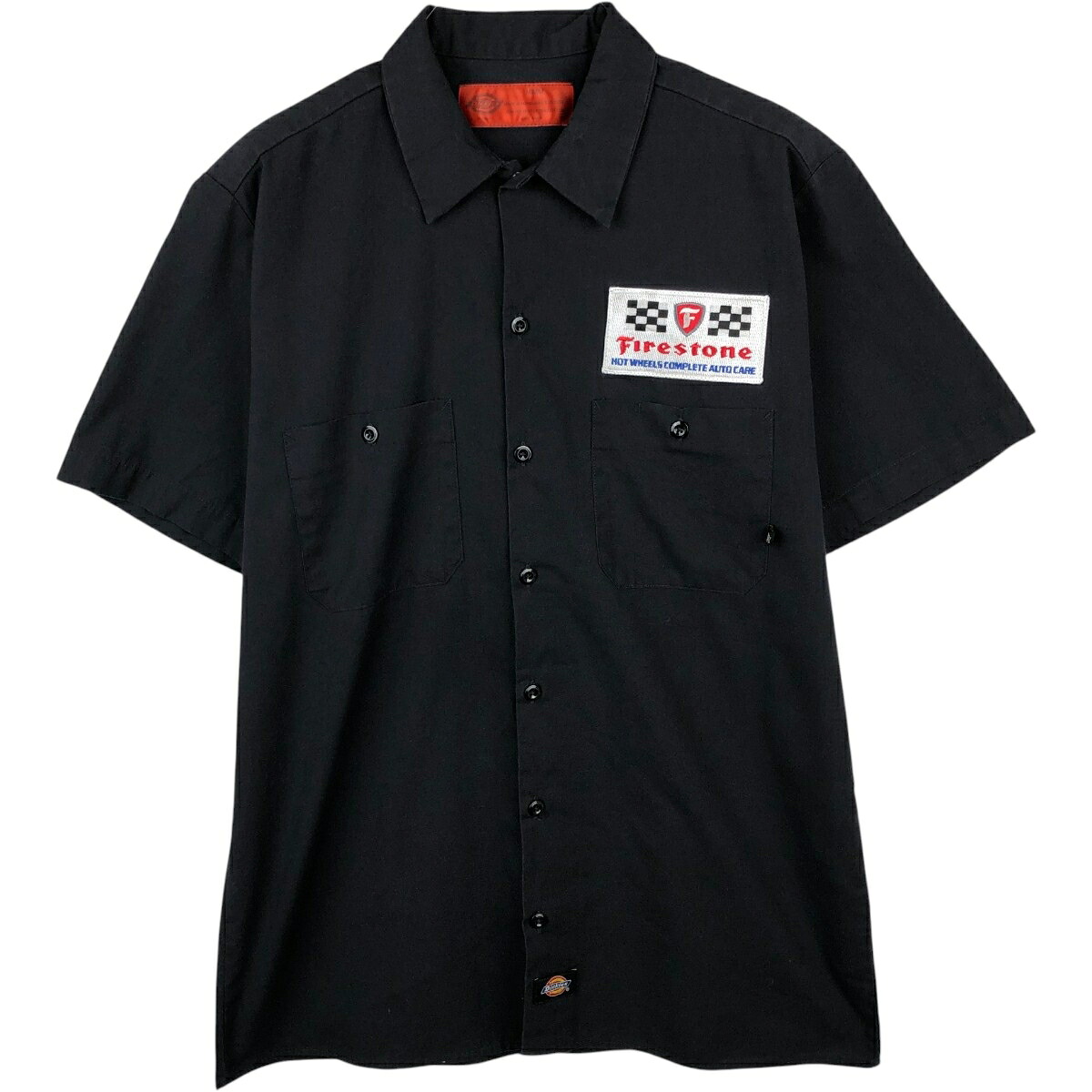 Dickies/ディッキーズ Firestone BRIDGESTONE 半袖 ワークシャツ