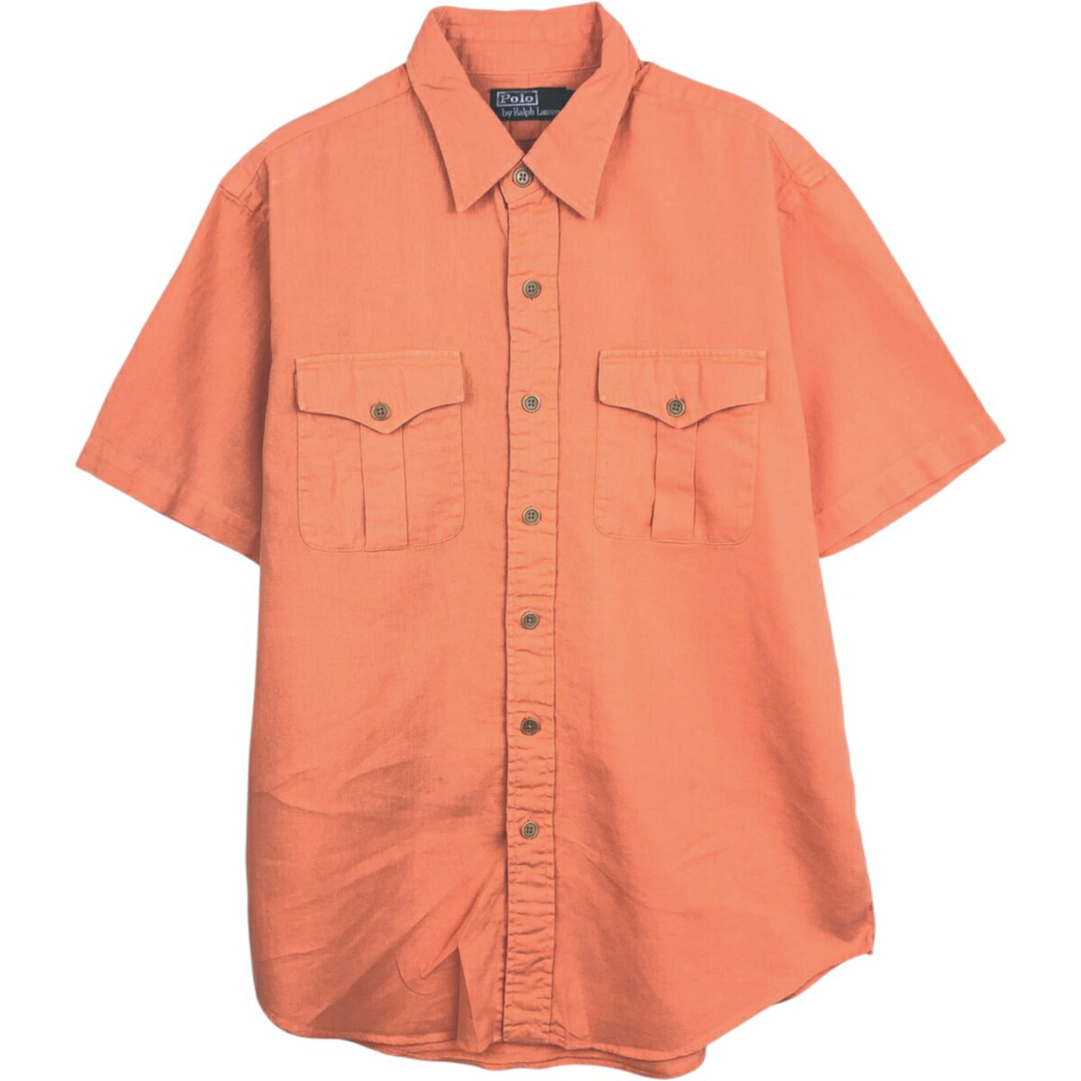 Ralph Lauren/ラルフローレン POLO by Ralph Lauren 半袖 リネンシャツ