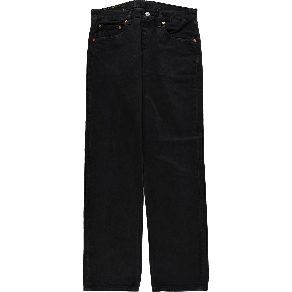 Levi's/リーバイス 501-0165 ブラックデニム ストレートデニムパンツ