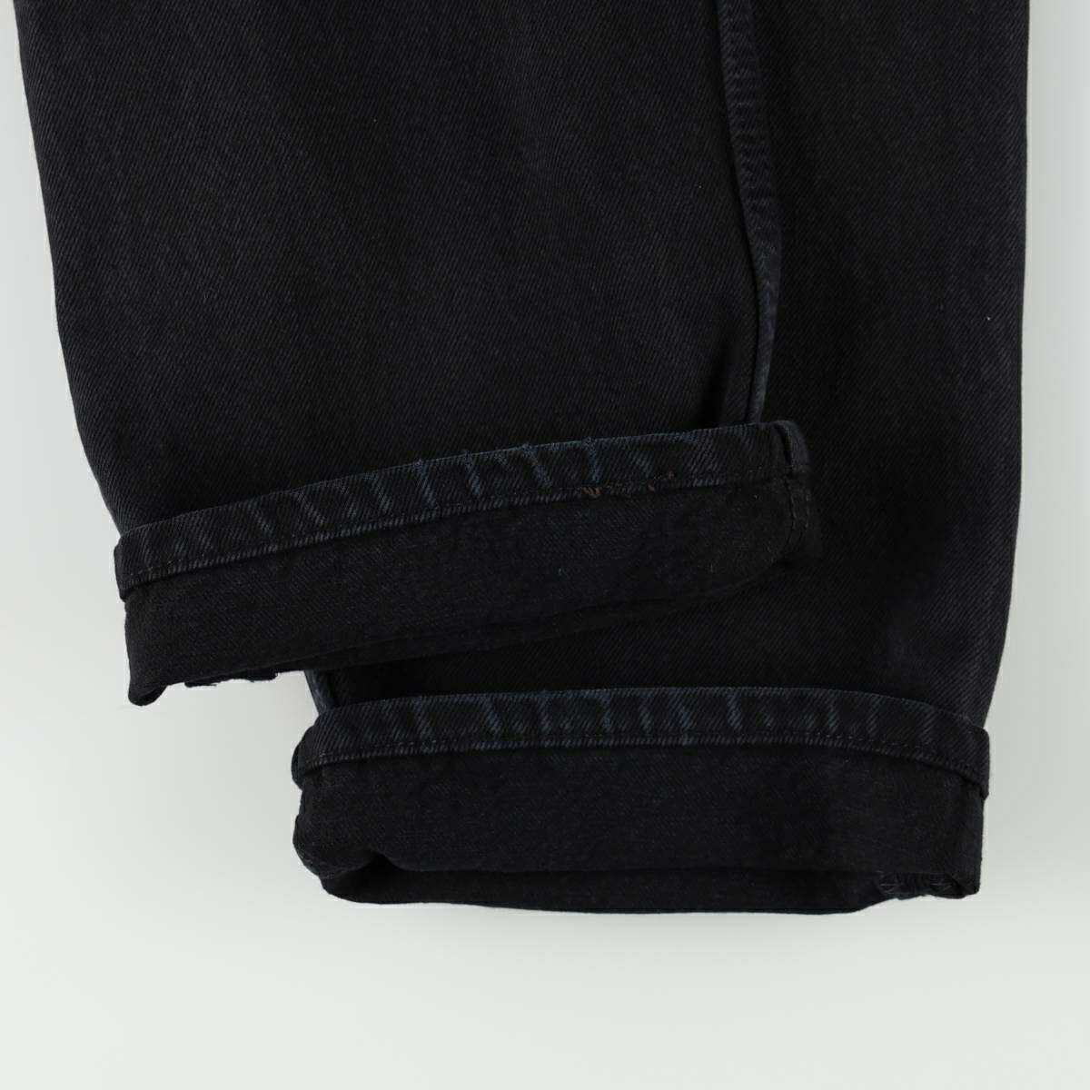 古着 リーバイス Levis 501-0165 ブラックデニム ストレートデニムパンツ メンズw32相当 /eaa668264 【中古】 【260823】