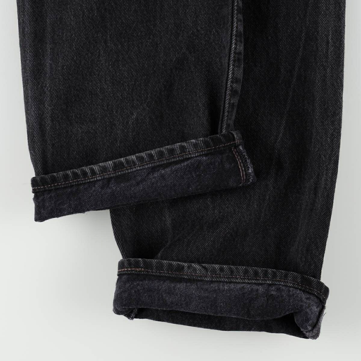古着 リーバイス Levis 501-0660 ブラックデニム ストレートデニムパンツ メンズw32相当 /eaa668266 【中古】 【260823】