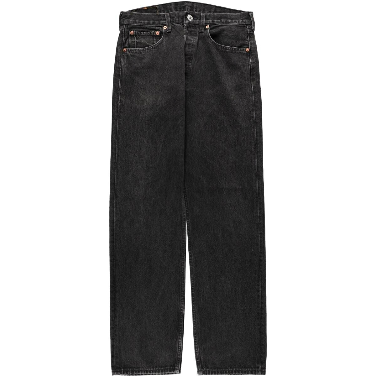 Levi's/リーバイス 501-0185 ブラックデニム ストレートデニムパンツ