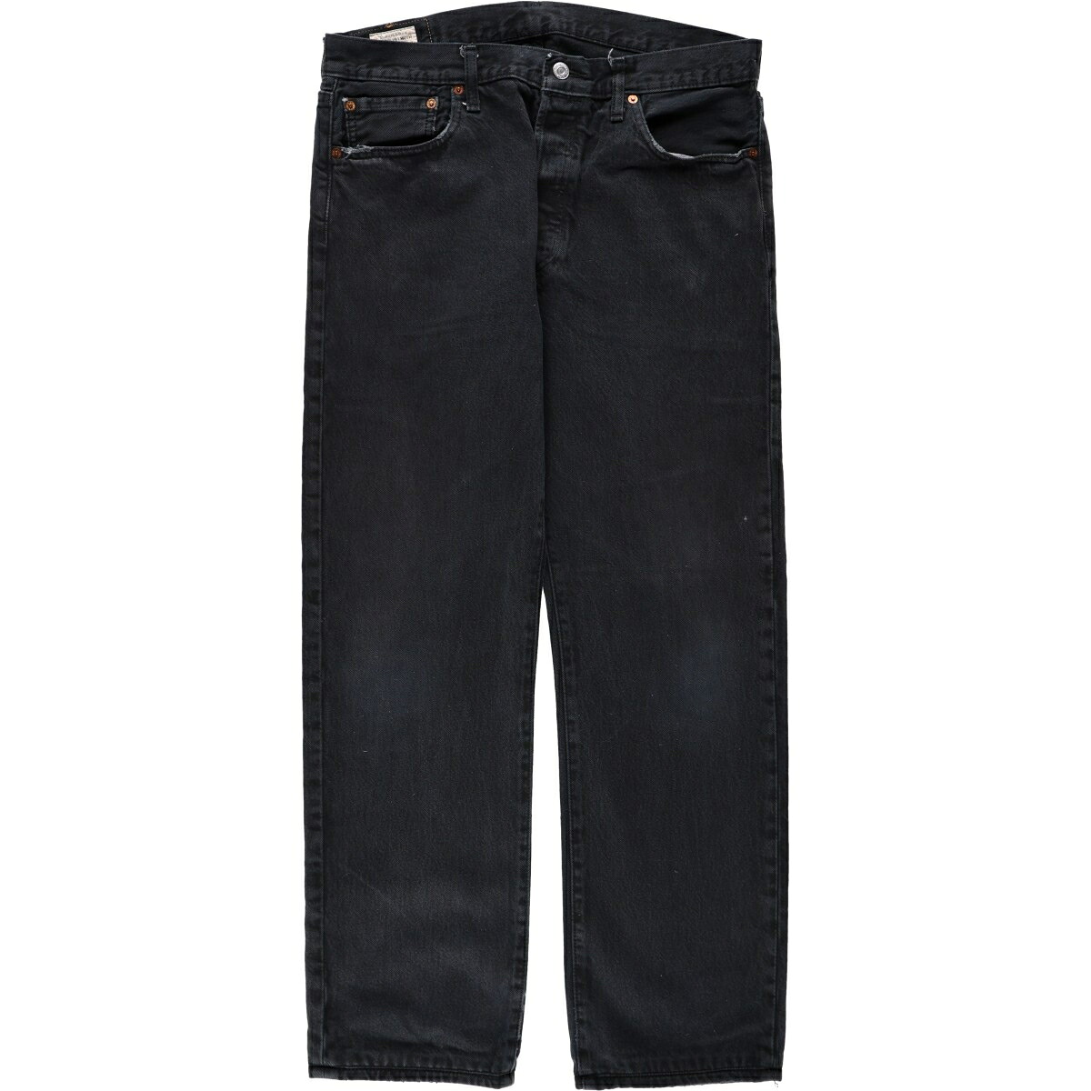 Levi's/リーバイス 501-0165 ブラックデニム ストレートデニムパンツ