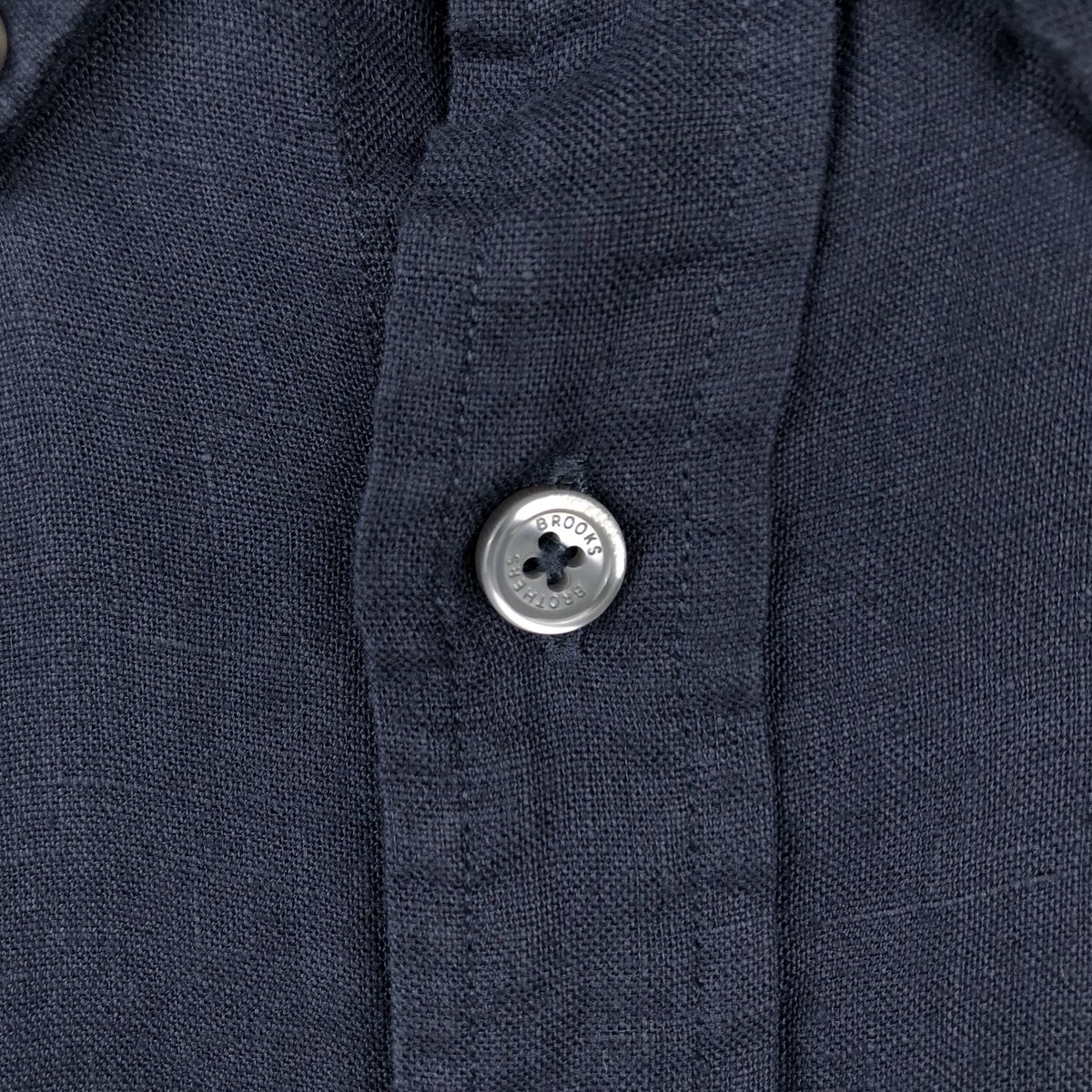 Brooks Brothers/ブルックスブラザーズ Est.1818 REGENT FIT 長袖 リネン ボタンダウンシャツ