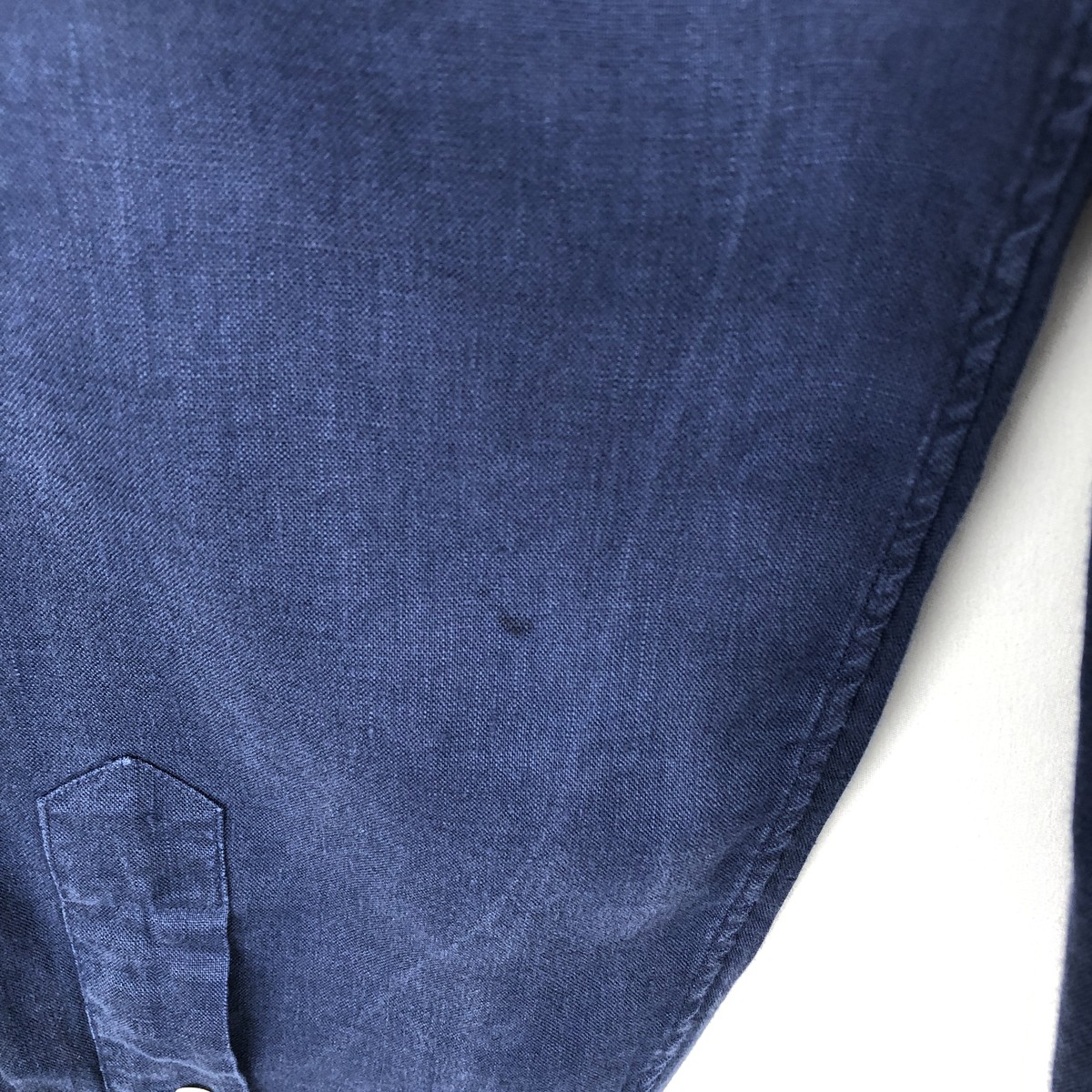 古着 ラルフローレン Ralph Lauren 長袖 リネン ボタンダウンシャツ メンズXXL相当 /eaa668551 【中古】 【260829】