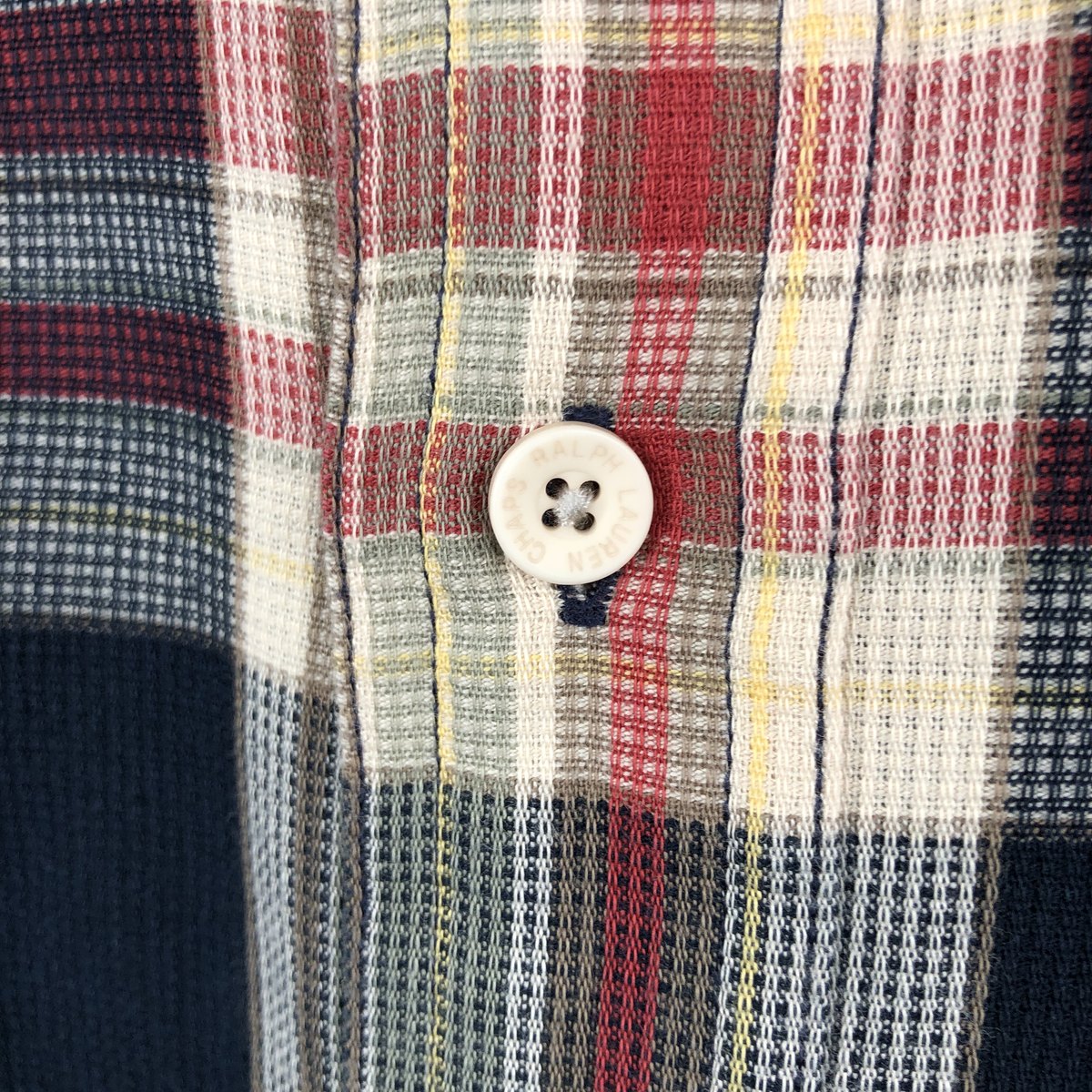 古着 ラルフローレン Ralph Lauren CHAPS チャップス 半袖 ボタンダウン チェックシャツ メンズM相当 /eaa668594 【中古】 【260823】