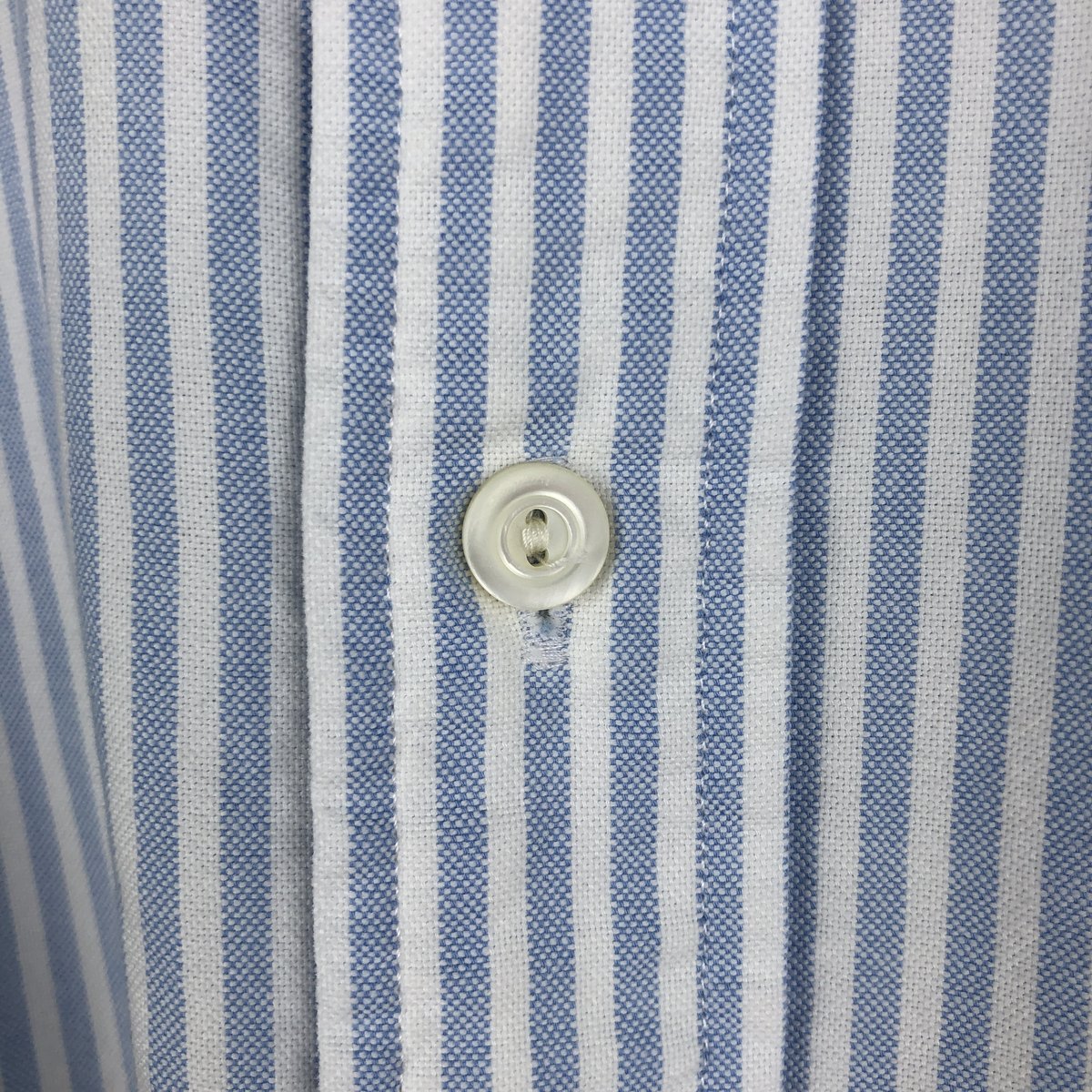 古着 ラルフローレン Ralph Lauren POLO RALPH LAUREN 半袖 ストライプシャツ クレリックシャツ メンズM相当 /eaa668611 【中古】 【260824】