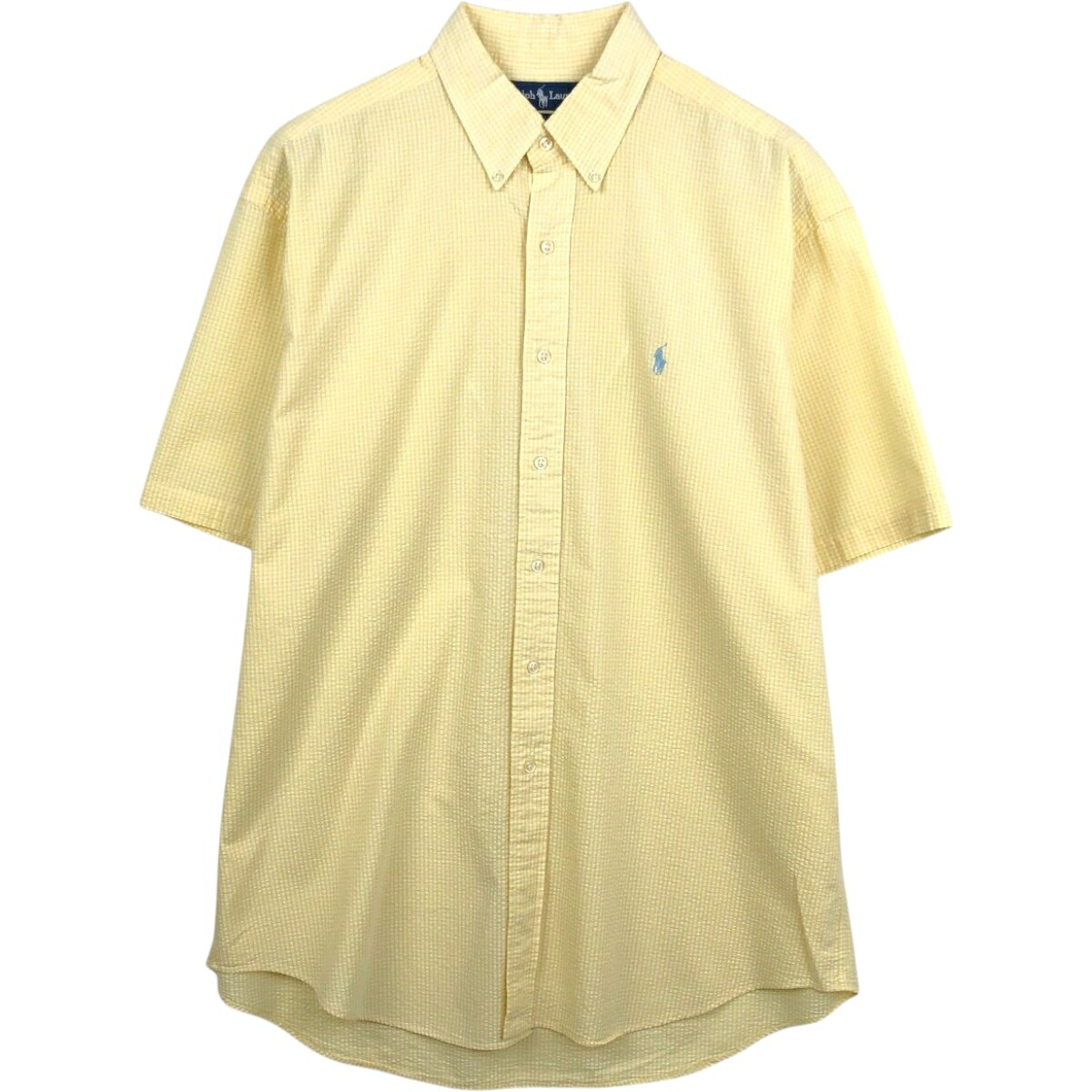 Ralph Lauren/ラルフローレン BLAKE 半袖 ボタンダウン チェックシャツ