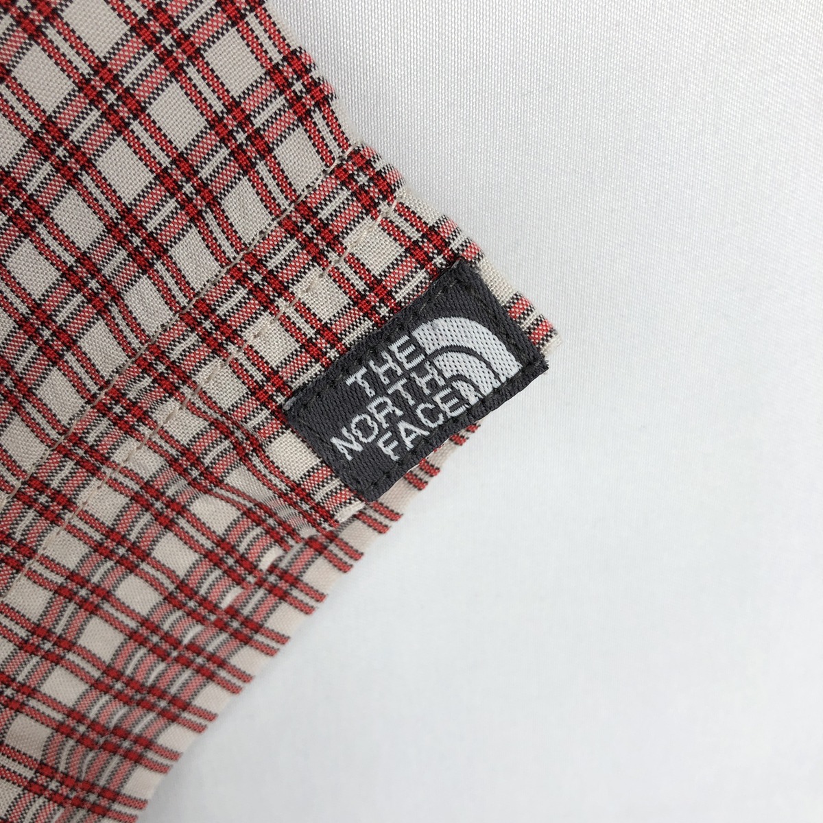 古着 ザノースフェイス THE NORTH FACE 半袖 チェックシャツ メンズM相当 /eaa668693 【中古】 【260821】