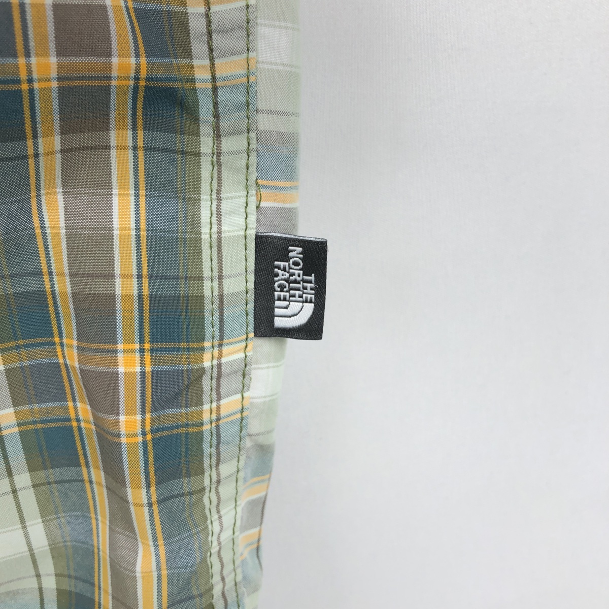 古着 ザノースフェイス THE NORTH FACE 半袖 チェックシャツ メンズL相当 /eaa668713 【中古】 【260821】