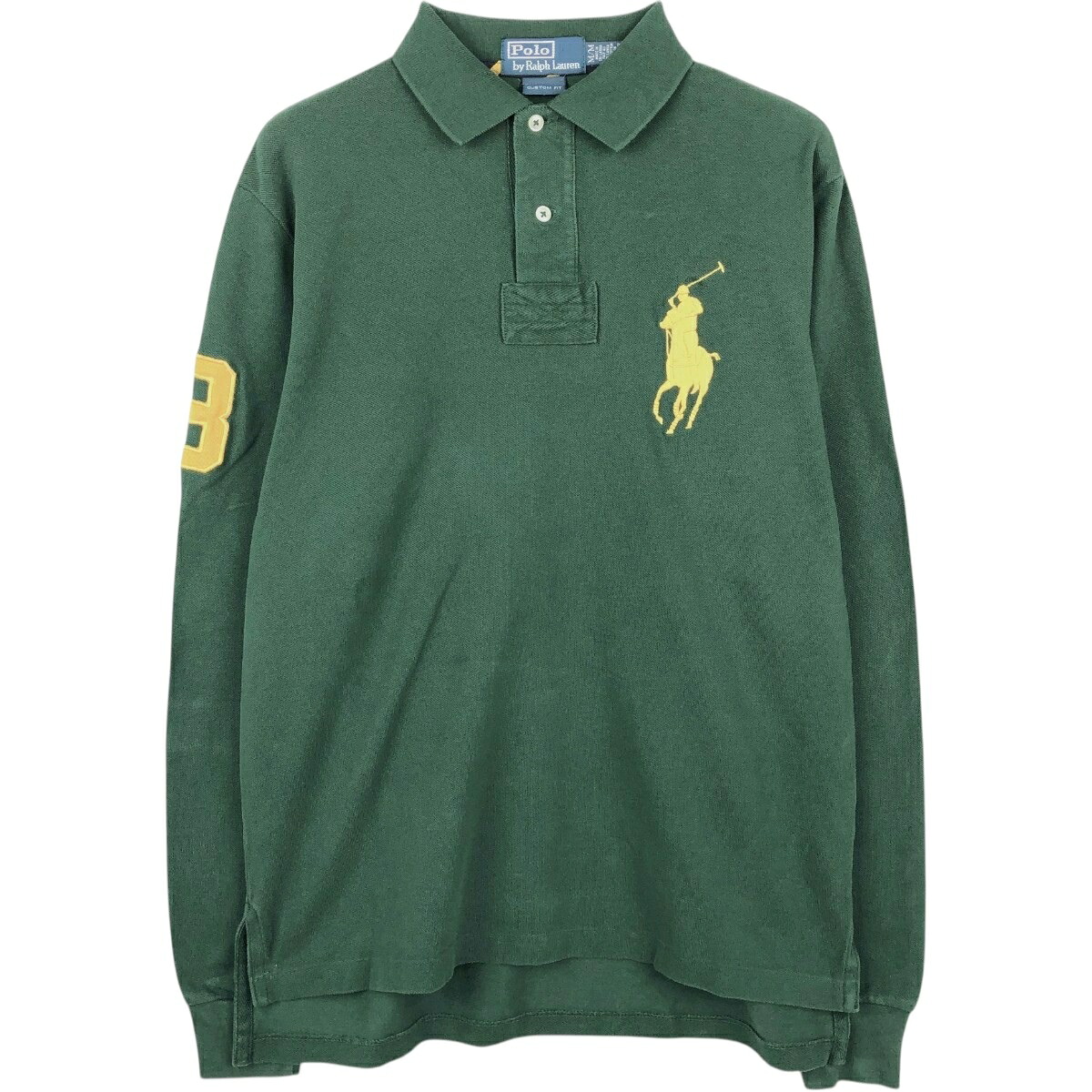 Ralph Lauren/ラルフローレン POLO by Ralph Lauren CUSTOM FIT 長袖 ポロシャツ