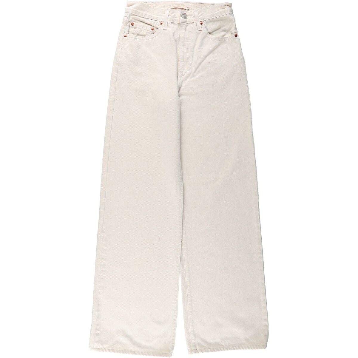 Levi's/リーバイス RIBCAGE WIDE LEG フレアカットデニムパンツ