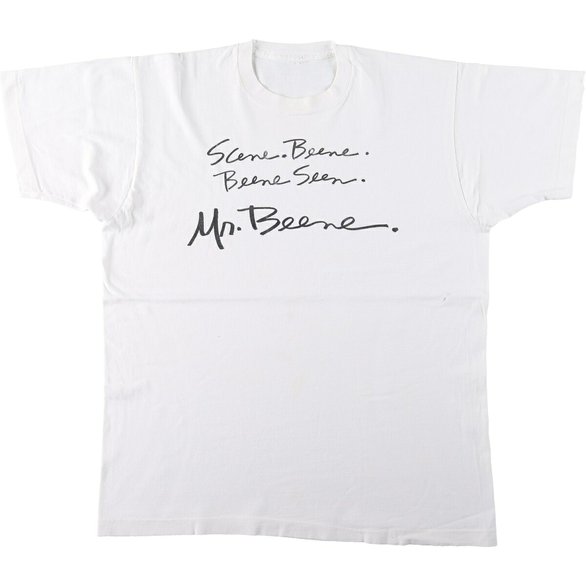 Geoffrey Beene ジェフリービーン メッセージプリントTシャツ