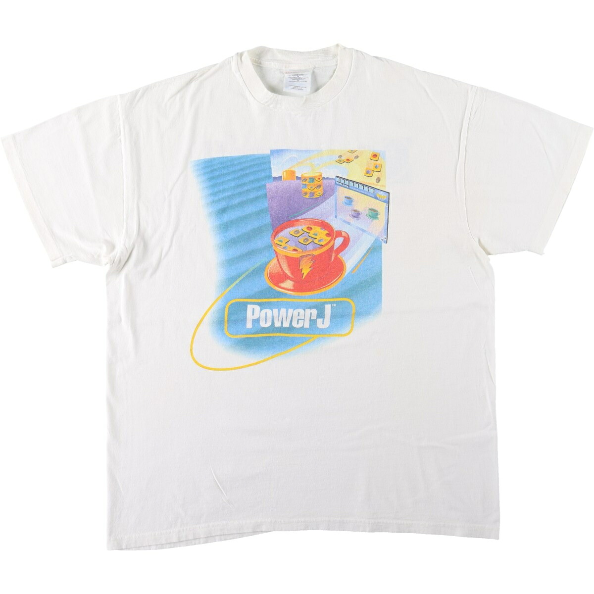 Hanes/ヘインズ Powersoft アドバタイジングTシャツ
