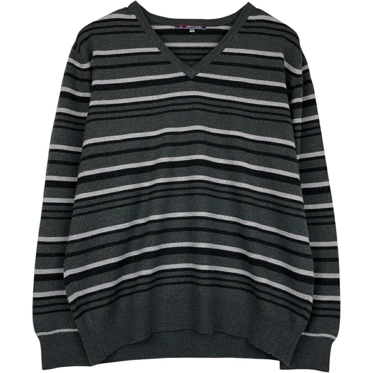 Pierre Cardin/ピエールカルダン Vネック ウールニットセーター