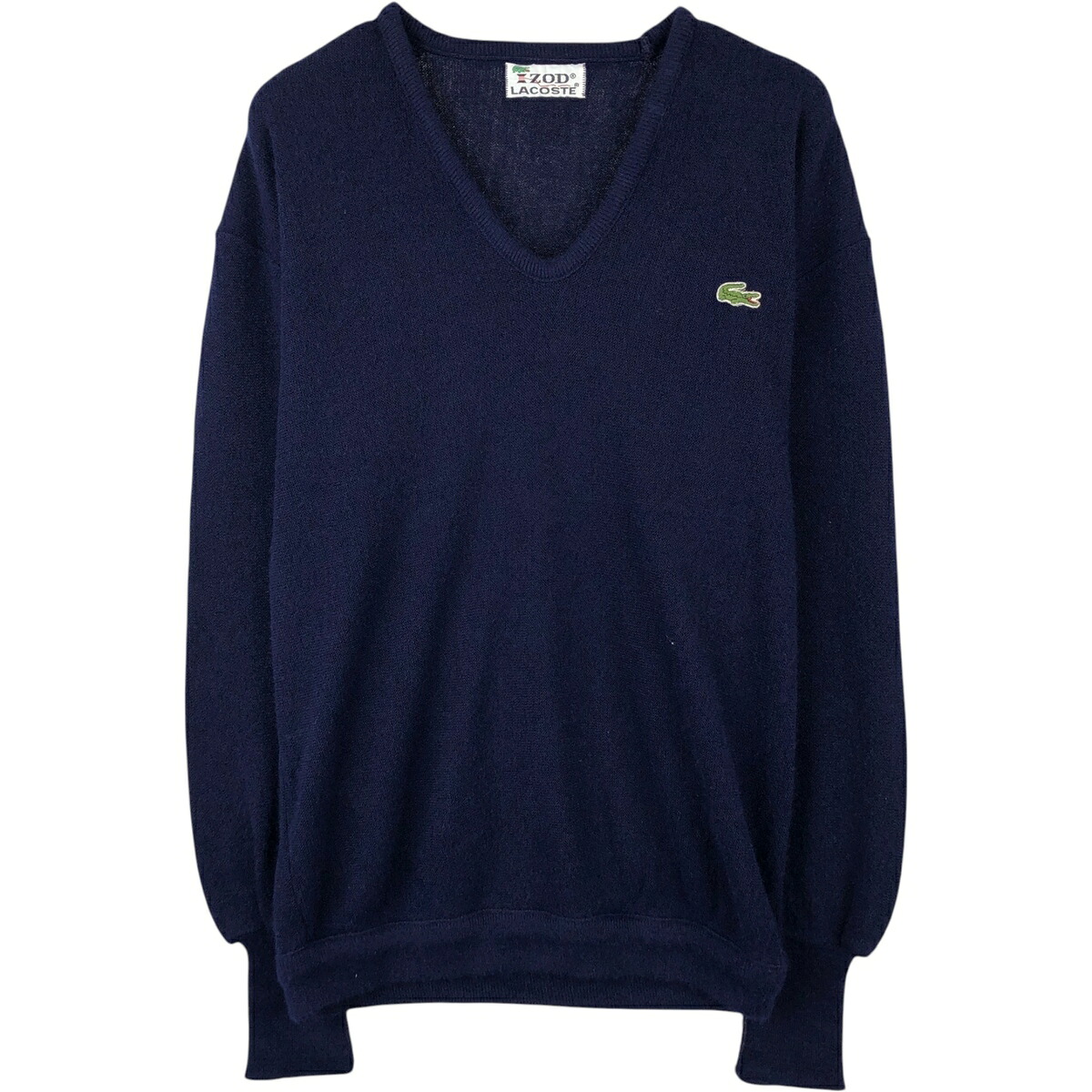 LACOSTE/ラコステ IZOD Vネック アクリルニットセーター