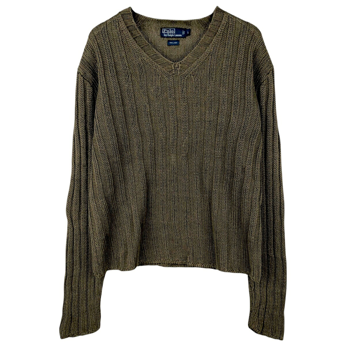 Ralph Lauren/ラルフローレン POLO by Ralph Lauren リネンニットセーター