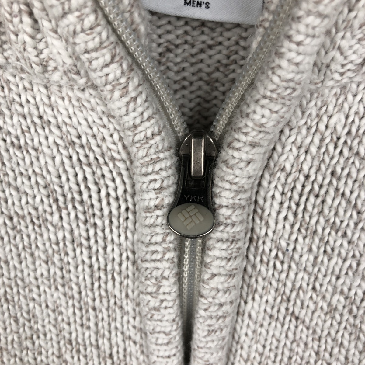 古着 コロンビア Columbia コットンニットハーフジップセーター メンズL相当 /eaa660020 【中古】 【260615】