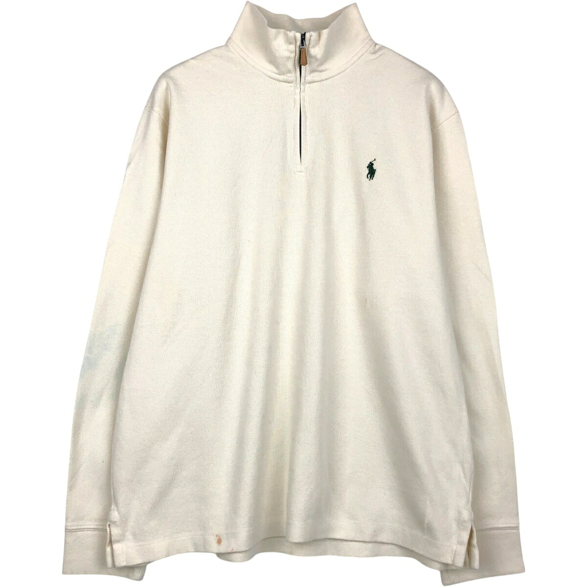 Ralph Lauren/ラルフローレン POLO RALPH LAUREN ESTATE RIB ハーフジップスウェットシャツ トレーナー