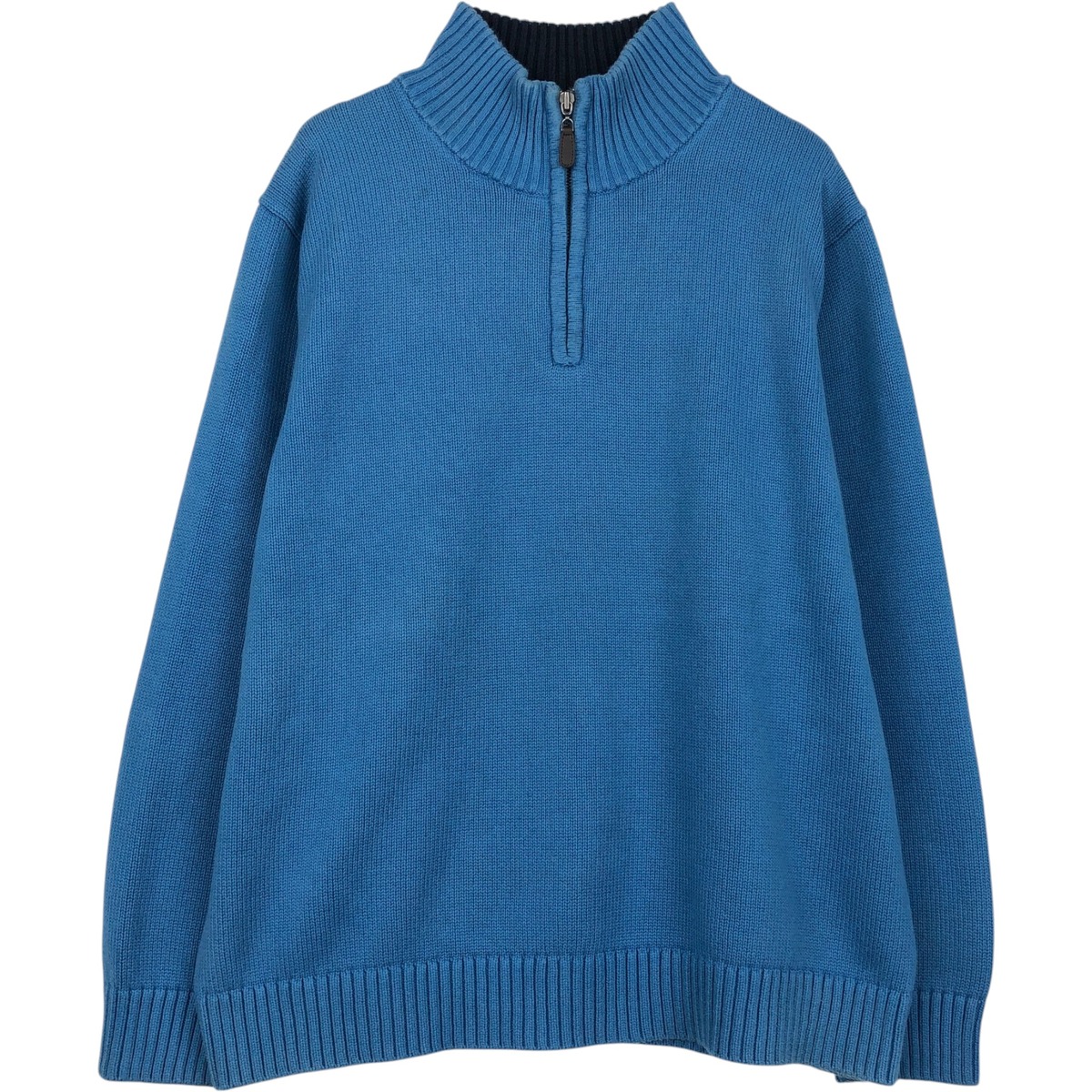 L.L.Bean/エルエルビーン コットンニットハーフジップセーター
