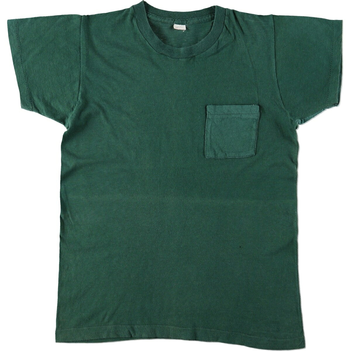 無地ポケットTシャツ