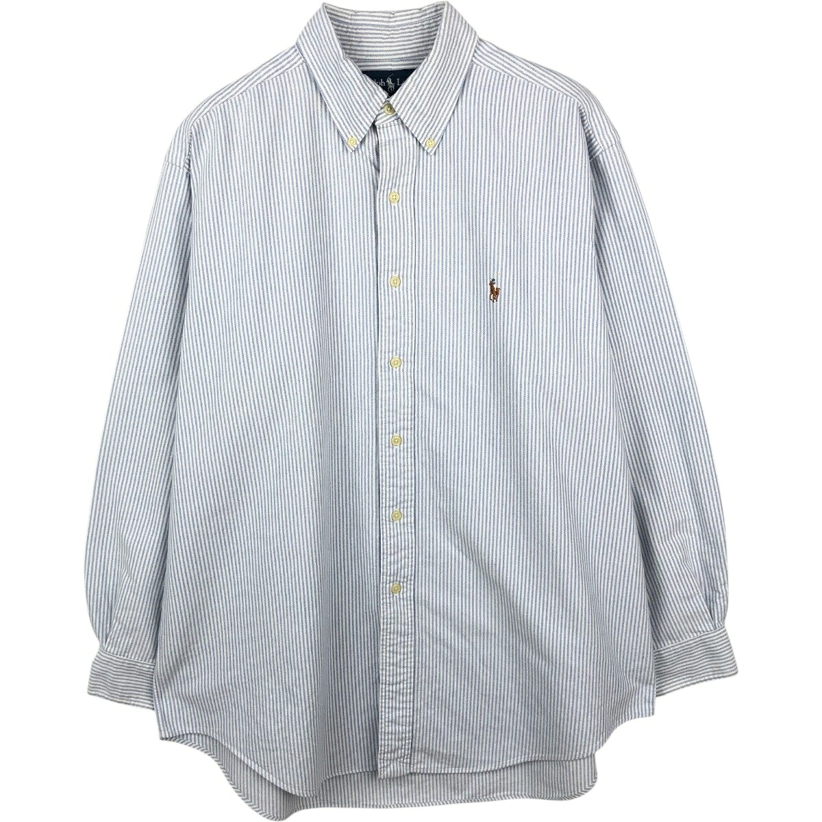 Ralph Lauren/ラルフローレン YARMOUTH 長袖 ボタンダウンストライプシャツ