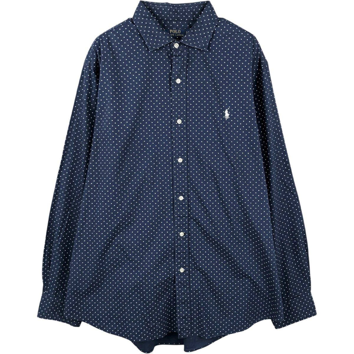 Ralph Lauren/ラルフローレン CLASSIC FIT クラシックフィット 長袖 コットンシャツ