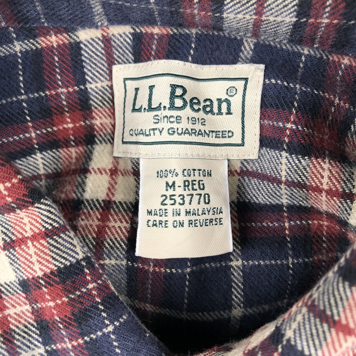 古着 90～00年代 エルエルビーン L.L.Bean 長袖 ボタンダウン ライトネルチェックシャツ メンズM相当 /eaa662104 【中古】 【260807】