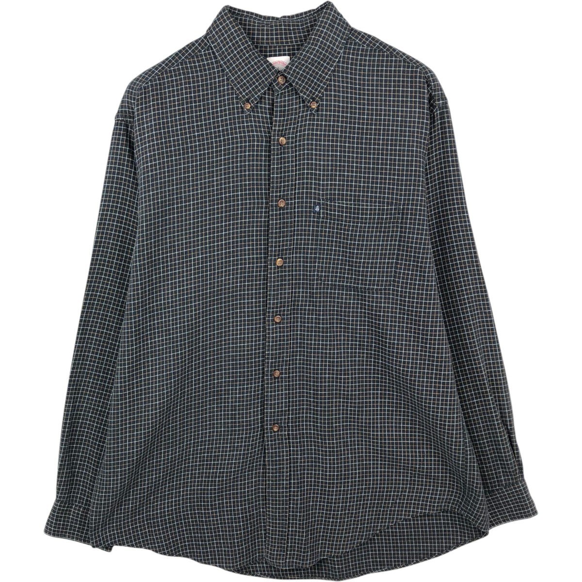 Brooks Brothers/ブルックスブラザーズ 346 長袖 ボタンダウン ライトネルチェックシャツ