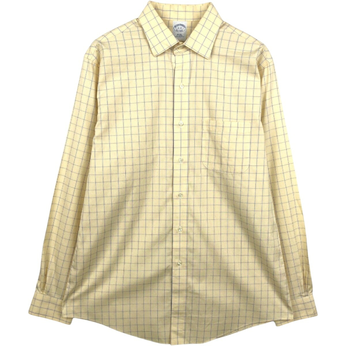Brooks Brothers/ブルックスブラザーズ Est.1818  長袖 コットンチェックシャツ