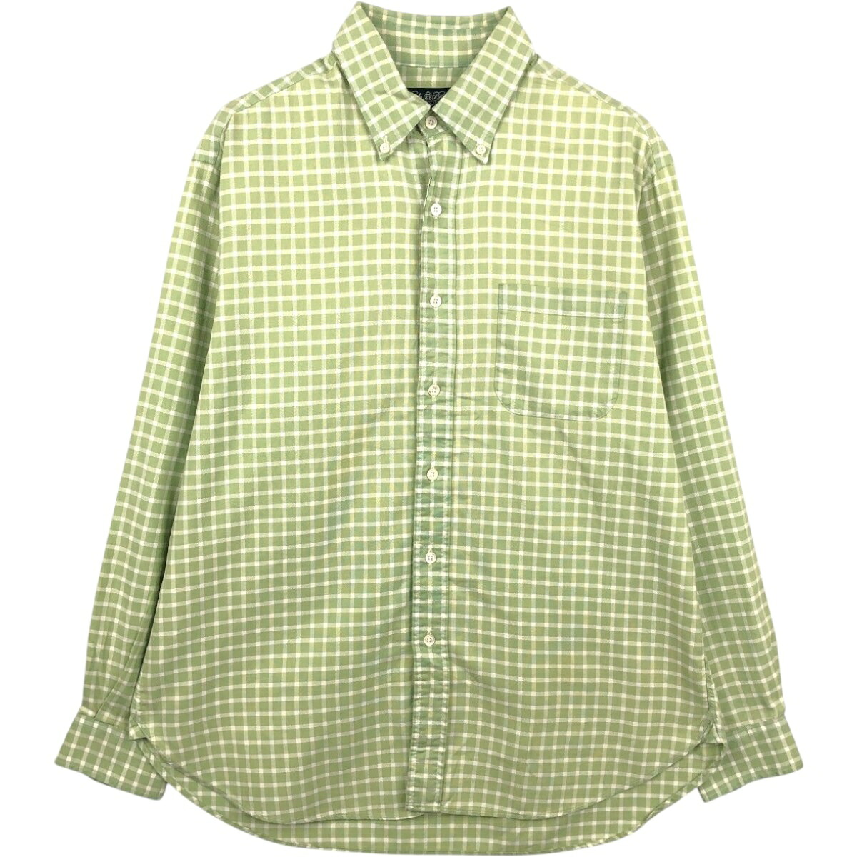 Brooks Brothers/ブルックスブラザーズ COUNTRY CLUB 長袖 ボタンダウンチェックシャツ