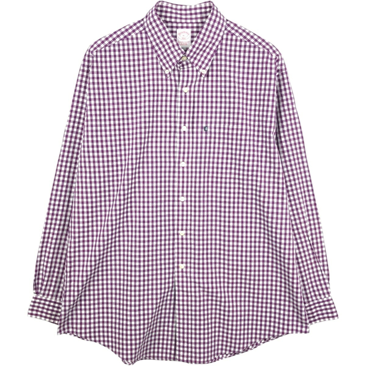 Brooks Brothers/ブルックスブラザーズ 346 長袖 ボタンダウンチェックシャツ