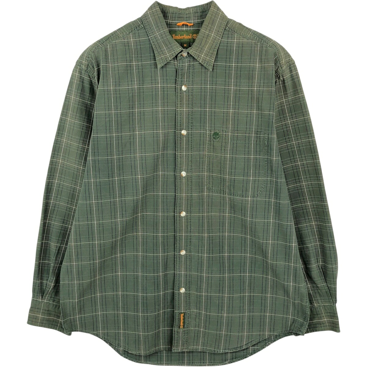 Timberland/ティンバーランド 長袖 コットンチェックシャツ