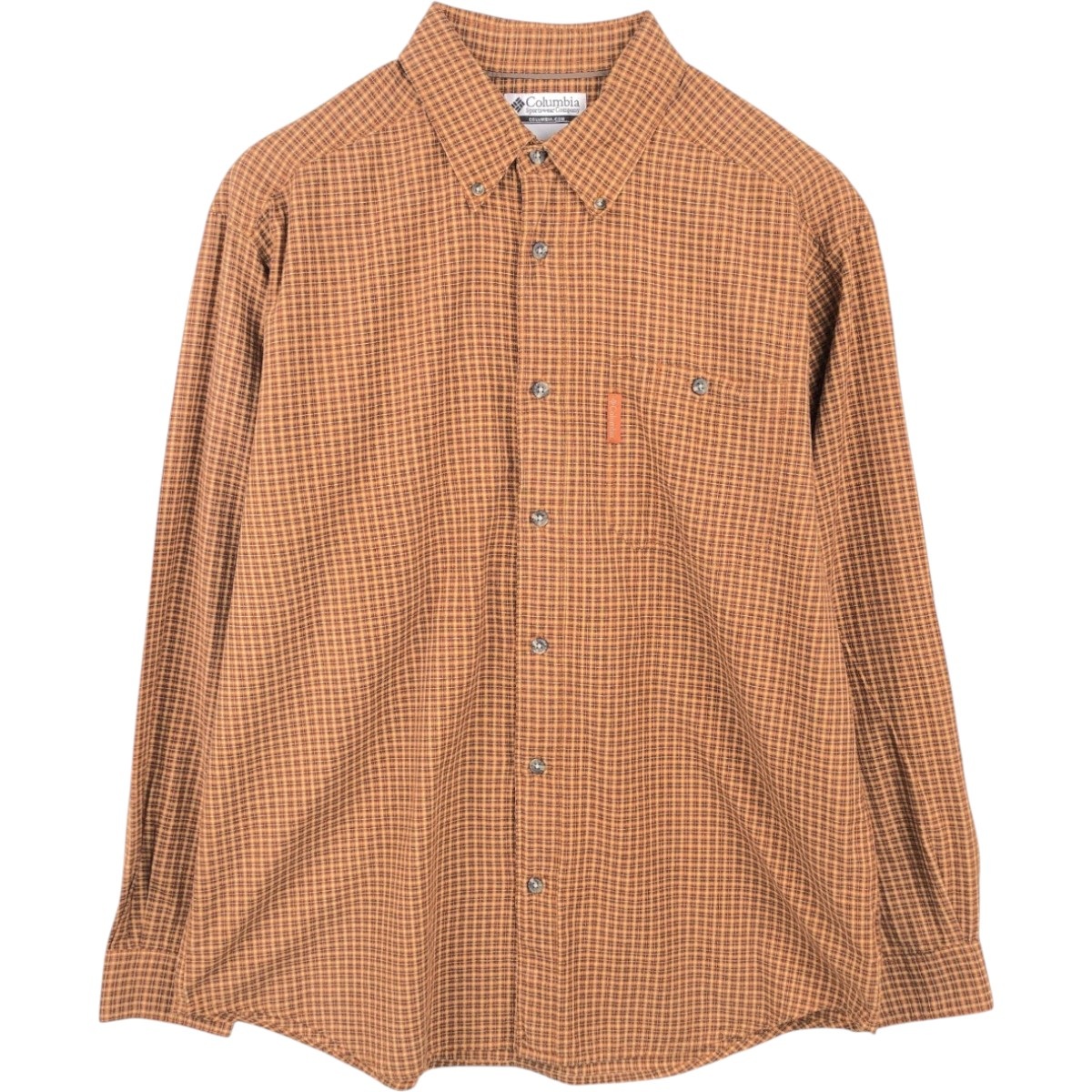 Columbia/コロンビア 長袖 ボタンダウンチェックシャツ