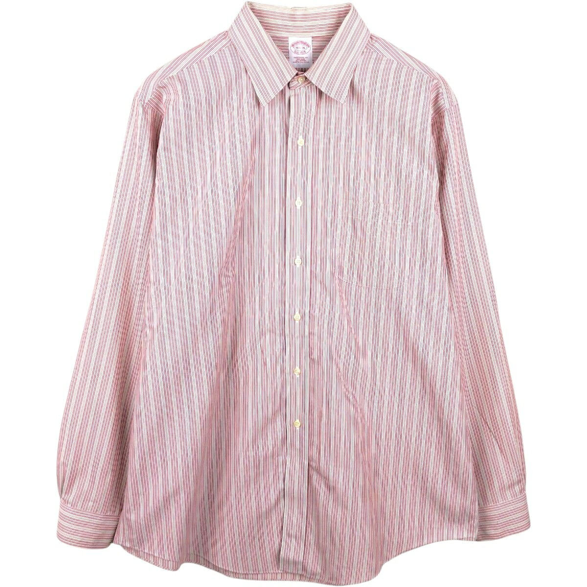 Brooks Brothers/ブルックスブラザーズ Est.1818 TRADITIONAL FIT 長袖 コットンストライプシャツ